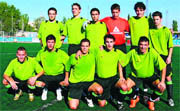 Formación del Sport Alcobendas que sucumbió el pasado domingo ante el At. de Madrid C  (Foto: CEDIDA )