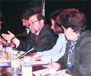 El Equipo de Gobierno, en el pleno del miércoles  (Foto: R. M. PEÑA)