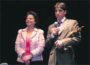 Daniel Martín recoge el Galápago de Oro como triunfador  (Foto: CEDIDA)