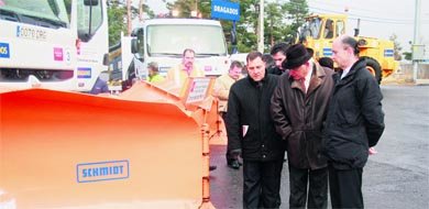 El centro de El Ventorrillo fue el escenario de la presentación del Plan de Vialidad  (Foto: R. M. P.)