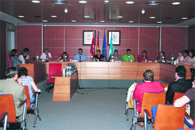 Imagen de uno de los primeros plenos celebrados en Valdemorillo durante esta legislatura  (Foto: ARCHIVO)