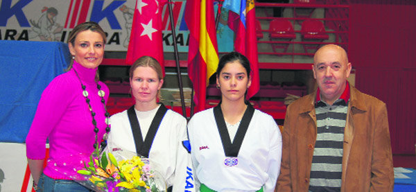 El taekwondo, protagonista de varios eventos en el polideportivo de Moralzarzal