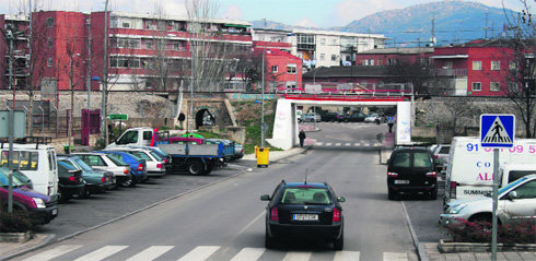 Acceso a El Gorronal desde el polígono P-29  (Foto:  RICARDO M. PEÑA)