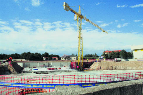 Se inician las obras del nuevo colegio concertado de Guadarrama, que empezará a funcionar en septiembre