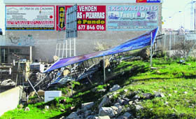 Un temporal de viento