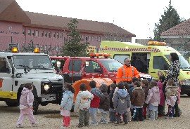 Jornada de información sobre los servicios de emergencias en el colegio Villa de Guadarrama