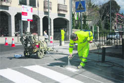 El centro urbano estrena una renovada estética  (Foto: R. MIGUEL PEÑA)