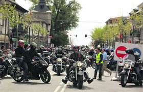 Fiesta de la Moto en Guadarrama