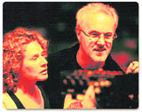 Tom Scott, junto a Carole King, en una imagen de archivo