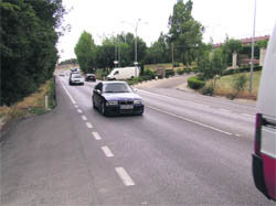 Imagen de la M-600 a la altura de la urbanización Felipe II /  (Foto: ARCHIVO)