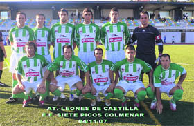 El Atlético Leones puede sellar este domingo un nuevo ascenso a Preferente   (Foto: AT. LEONES DE CASTILLA)