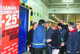 Inaugurado el nuevo Centro Lógístico de Frescos de Eroski en San Agustín de Guadalix