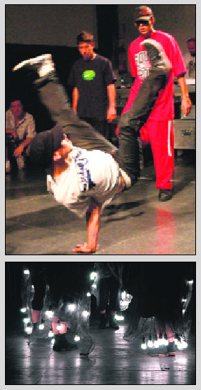 La localidad acoge durante este fin de semana la celebración del Festival de Danza y Cultura Urbana de la Sierra, ‘Gatadans 2008’.