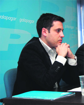 El nuevo secretario general del PP, Daniel Pérez  (Foto: ARCHIVO)