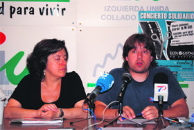 Pepa Jiménez y Ricardo Terrón, en rueda de prensa  (Foto: E. P.)