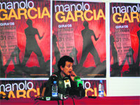 Manolo García, en la presentación de la gira 2008  (Foto: ARCHIVO)