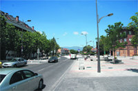 Imagen de la calle Batalla de Bailén tras las obras  (Foto: ARCHIVO)