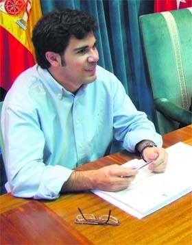 El edil de Festejos de San Lorenzo, Javier Santiago  (Foto: ARCHIVO)