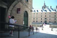 Bajada al Monasterio por la cuesta de Grimaldi  (Foto: R. M. PEÑA)