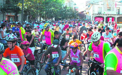 La Fiesta de la Bicicleta de Galapagar espera superar este domingo el récord de participantes