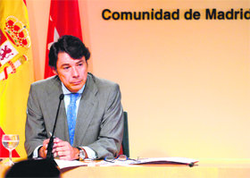 El vicepresidente regional, Ignacio González  (Foto: C. MADRID)