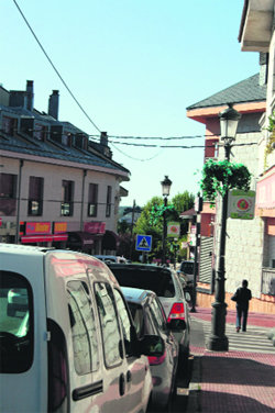 Imagen de una céntrica calle de la localidad  (Foto: AYTO. ALPEDRETE)