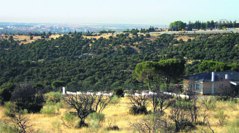 Vista del Área Homogéna Norte (AHN), en el límite con la A-6  (Foto:  ARCHIVO)