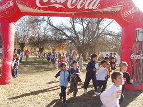 Imagen de la pasada edición del Cross Escolar (Foto: Ayto. San Lorenzo)