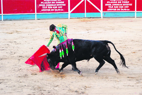 Miguel Tendero cuajó una buena tarde  (Foto: Álvaro Blanco)