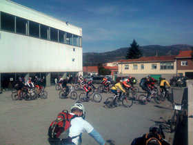 Éxito en el clínic infantil de MTB de Robledo