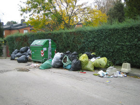 El PSOE de Galapagar denuncia ahora la suciedad en las calles