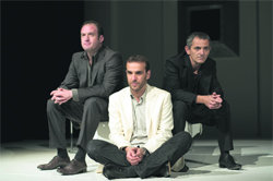 Luis Merlo, Iñaki Miramón y Alex O’Dogherty protagonizan ‘Arte’, el día 19 en el Teatro Bulevar