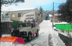 Guadarrama pone en marcha su plan de inclemencias invernales