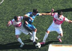 Javi Martín, en un partido del Torrelodones esta temporada  (Foto: CEDIDA)