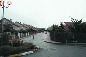 Vista de algunas de las viviendas construidas en la zona de Arroyo Arriba / A. O.