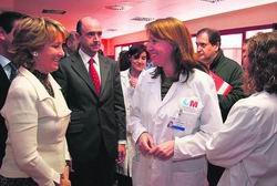 Imagen de la inauguración de este Centro de Salud