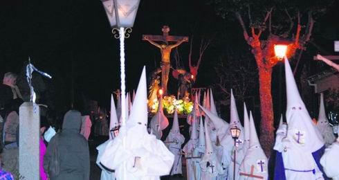 Procesión del Cristo de la Buena Muerte, este lunes / E. P.