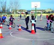 Jornadas de educación vial en el colegio San Gregorio