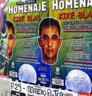 Cartel anunciador del primer Memorial Quique Blas  (Foto: EL FARO)