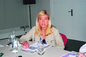 Mariola Vargas, edil del grupo municipal del PP en Villalba / A. O.