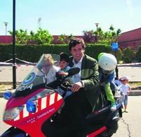 El alcalde participa la jornada de educación vial de la escuela infantil El Manantial