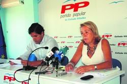 Imágenes del Partido Popular, en las ruedas de prensa convocadas esta semana / A. O.