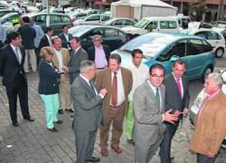 Imagen de la inauguración de la ‘AutoVillalba 2009’ / A. c. v.