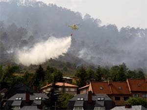 Empiezan los trabajos de mejora en la zona afectada por el incendio