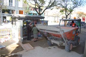 Desesperación por las obras de la Calle Real de Collado Villalba