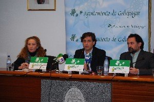 Imagen de la rueda de prensa celebrada en el Ayuntamiento