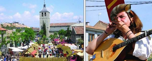 Gran éxito del poblado medieval de Galapagar