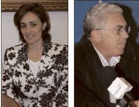 Carmen Arce y Valentín Molinero, presidentes de ADEC y CyE