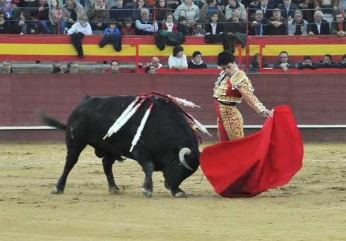 Miguel Abellán, en la corrida del sábado  (Foto: Francisco Díaz)