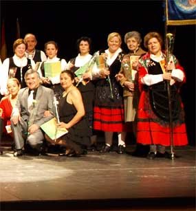 Imagen del acto celebrado el domingo en La Pocilla 